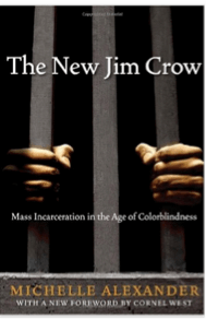 book cover of The New Jim Crow by Michelle Alexander